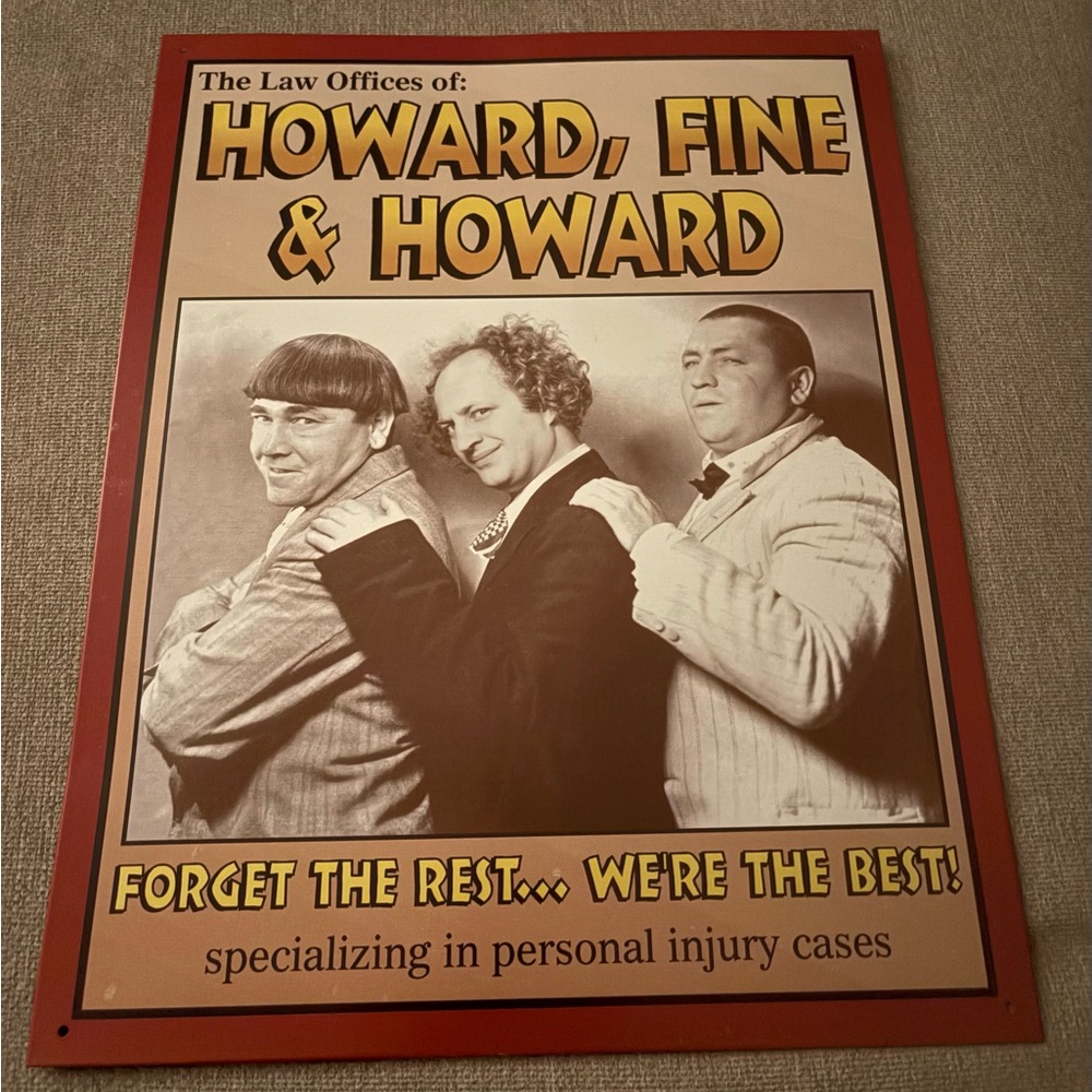 Howard, Fine & Howard Vintage Sign